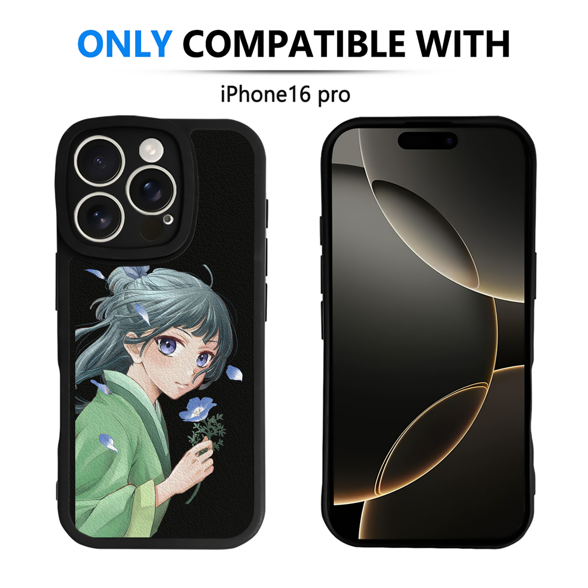 薬屋のひとりごと The Apothecary Diaries 【iPhone 16シリーズ対応】シリコンスマホケース（レザー調） 材質：シリコン